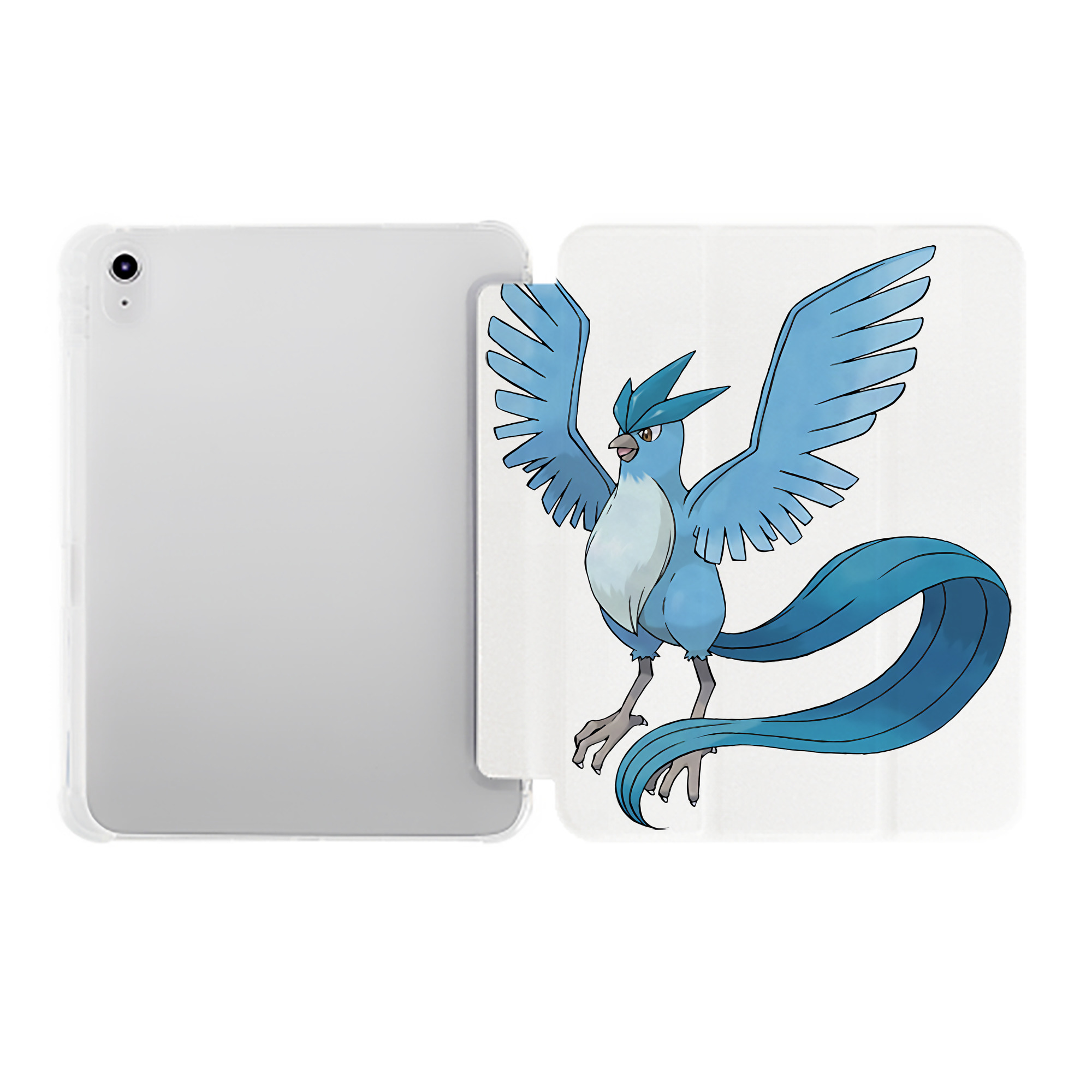 （画像用） ポケットモンスター Pokémon IPad ケース ペン収納付き 三つ折りスタンド PUレザー×シリコン 対応機種9.5/10.5/10.9インチ